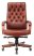 Кресло руководителя T-9928WALNUT светло-коричневый Leather EiCHel кожа крестов. металл/дерево