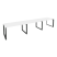 Рабочая станция на О-образном м/к Onix O.MO-RS-3.3.8 4140x800x750