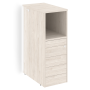Тумба с подсветкой 5 ящиков TIP-ON, проходная  средняя Onix O.R-TV-5TIP.S 436x767x1185