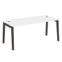 Стол руководителя на деревянных опорах Onix Wood Direct OW.SRR-5.8 1780x800x750