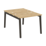 Рабочая станция на деревянных опорах Onix Wood OW.D.RS-2.1.7 980x1475x750