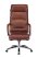 Кресло руководителя T-9927SL светло-коричневый Leather EiCHel кожа крестов. металл хром