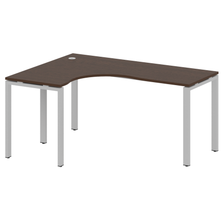 Стол криволинейный левый Metal System Style БП.СА-4 Л 1600x1200x750
