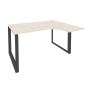 Стол эргономичный правый на О-образном м/к Onix O.MO-SA-3R 1380x1180x750