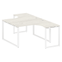 Рабочая станция криволинейная Metal System Style БО.РАС-СА-2.3 1400x2435x750