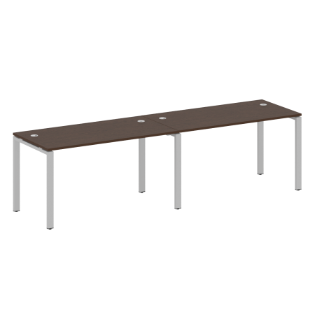 Рабочая станция на 2 раб.места Metal System Style БП.СМ-2.3 2800x720x750