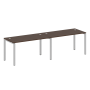 Рабочая станция на 2 раб.места Metal System Style БП.СМ-2.3 2800x720x750