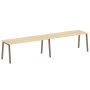 Рабочая станция на 2 рабочих места на А-образном м/к Metal System Style БА.СМ-2.5 3600x720x750