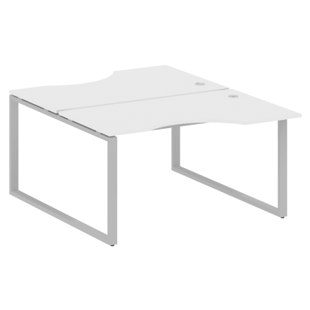 Рабочая станция криволинейная Metal System Style БО.РАС-СА-2.2 1400x1835x750