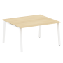 Стол для переговоров (1 столешница) на А-образном м/к Metal System Style БА.ПРГ-1.3 1400x1235x750