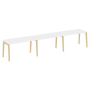 Рабочая станция на деревянных опорах Onix Wood OW.RS-3.3.7 4140x720x750