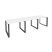Рабочая станция на О-образном м/к Onix O.MO-RS-3.1.8 2940x800x750