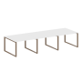 Переговорный стол 3 столешницы Metal System Style БО.ПРГ-3.2 3600x1235x750
