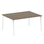 Стол для переговоров (1 столешница) на А-образном м/к Metal System Style БА.ПРГ-1.4 1600x1235x750
