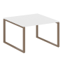 Переговорный стол 1 столешница Metal System Style БО.ПРГ-1.2 1200x1235x750