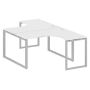 Рабочая станция криволинейная Metal System Style БО.РАС-СА-2.3 1400x2435x750