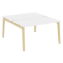 Рабочая станция на деревянных опорах Onix Wood OW.D.RS-2.3.8 1380x1635x750
