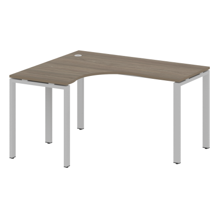 Стол криволинейный левый Metal System Style БП.СА-3 Л 1400x1200x750
