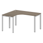 Стол криволинейный левый Metal System Style БП.СА-3 Л 1400x1200x750