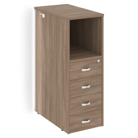 Тумба с подсветкой 4 ящика завершающая, правая Onix O.R-TV-4.SR 436x767x1185