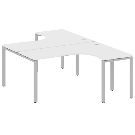 Рабочая станция криволинейная Metal System Style БП.РАС-СА-2.4 1600x2435x750