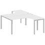 Рабочая станция криволинейная Metal System Style БП.РАС-СА-2.4 1600x2435x750