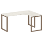 Стол криволинейный правый Metal System Style БО.СА-4 R 1600x1200x750