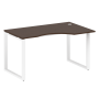 Стол криволинейный правый Metal System Style БО.СА-2 Пр 1400x900x750