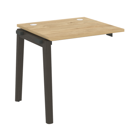 Наборный элемент рабочей станции на деревянных опорах Onix Wood OW.1.NRS-0.7 780x720x750