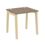Стол рабочий на деревянных опорах Onix Wood OW.SP-0.7 780x720x750