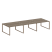 Рабочая станция Metal System Style БО.СМ-6.3 4200x1475x750