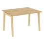 Стол переговорный на деревянных опорах Onix Wood OW.PRG-1.2 1180x980x750