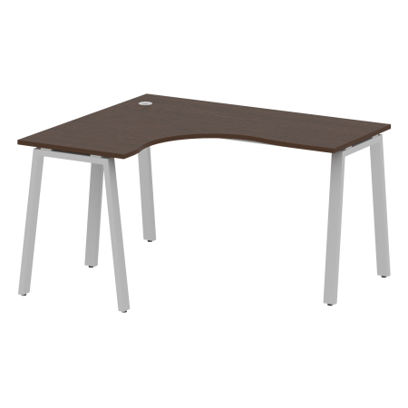 Стол криволинейный левый Metal System Style БА.СА-3 Л 1400x1200x750