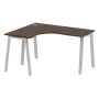 Стол криволинейный левый Metal System Style БА.СА-3 Л 1400x1200x750