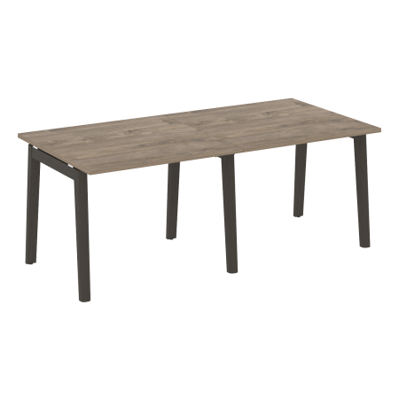 Стол переговорный на деревянных опорах Onix Wood OW.PRG-2.1 1960x980x750
