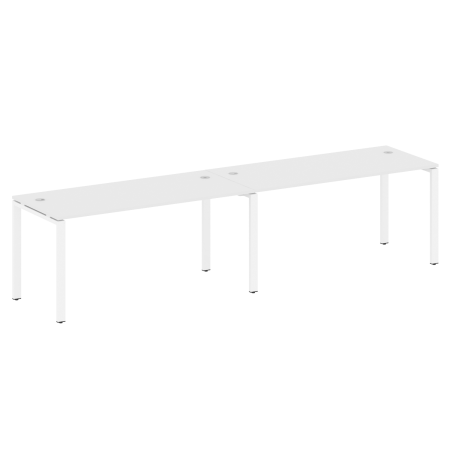 Рабочая станция на 2 раб.места Metal System Style БП.СМ-2.4 3200x720x750