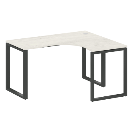 Стол криволинейный правый Metal System Style БО.СА-3 Пр 1400x1200x750