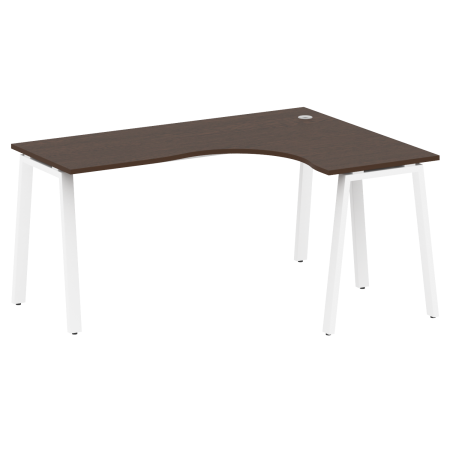 Стол криволинейный правый Metal System Style БА.СА-4 Пр 1600x1200x750
