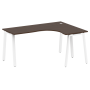 Стол криволинейный правый Metal System Style БА.СА-4 Пр 1600x1200x750