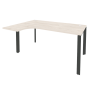 Стол эргономичный левый на П-образном м/к Onix O.MP-SA-4L 1580x1180x750