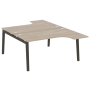 Рабочая станция на деревянных опорах Onix Wood OW.D.SA-4 1580x2395x750