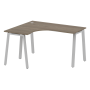 Стол криволинейный левый Metal System Style БА.СА-3 Л 1400x1200x750
