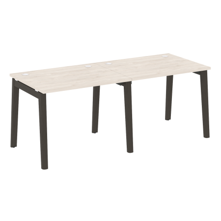 Рабочая станция на деревянных опорах Onix Wood OW.RS-2.1.8 1960x800x750