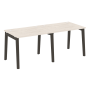 Рабочая станция на деревянных опорах Onix Wood OW.RS-2.1.8 1960x800x750