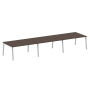 Стол для переговоров (3 столешницы) на А-образном м/к Metal System Style БА.ПРГ-3.4 4800x1235x750