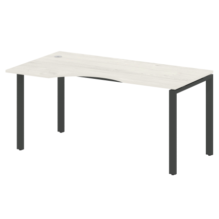 Стол криволинейный левый Metal System Style БП.СА-1 Л 1600x900x750