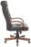 Кресло руководителя T-9928WALNUT/ECO черный эко.кожа крестов. металл/дерево