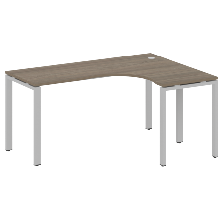 Стол криволинейный правый Metal System Style БП.СА-4 Пр 1600x1200x750