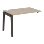 Наборный элемент рабочей станции на деревянных опорах Onix Wood OW.1.NRS-2.8 1180x800x750