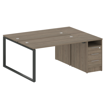 Рабочая станция Metal System Style БО.РС-СТП-2.3 1812x1475x750